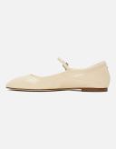 Aeyde off-white Uma Ballerina Flats