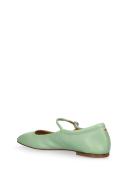 Aeyde | Women 10mm Uma Leather Flats Mint 35