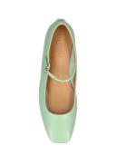 Aeyde | Women 10mm Uma Leather Flats Mint 37.5