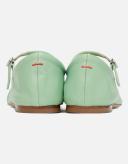 Aeyde | Women 10mm Uma Leather Flats Mint 37.5