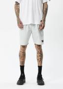 Afends Mens Baywatch 18" Vortex Boardshorts Smoke White Size 28
