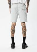 Afends Mens Baywatch 18" Vortex Boardshorts Smoke White Size 28