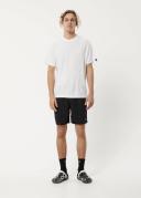 Afends Mens Baywatch Misprint - Elastic Waist Shorts - Black - XL