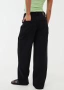 Afends Womens Moss - Organic Denim Carpenter Jeans - Washed Black - 24