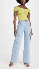 AGOLDE Blue Minka Jeans