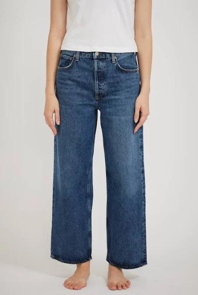AGOLDE Low Slung Baggy 28" Jeans | Blue | Size 26 | Shopbop