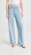 AGOLDE Low Slung Baggy 30.5" Jeans | Blue | Size 25 | Shopbop