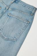 AGOLDE Womens Soundwave 90s Pinch Straight-Leg High-Rise Organic Denim Jeans 23