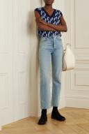 AGOLDE Womens Soundwave 90s Pinch Straight-Leg High-Rise Organic Denim Jeans 23