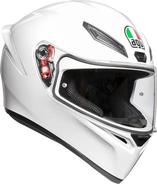 AGV K1 Mono Helmet-White-S