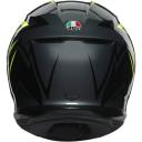 AGV K6 Flash Helmet Black/Gray/Red / 2XL