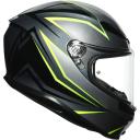 AGV K6 Flash Helmet Black/Gray/Red / 2XL