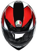 AGV K6 Flash Helmet Black/Gray/Red / 2XL