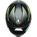 AGV K6 Flash Helmet Black/Gray/Red / 2XL