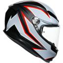 AGV K6 Flash Helmet Black/Gray/Red / 2XL