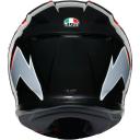 AGV K6 Flash Helmet Black/Gray/Red / 2XL