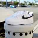 Air Force 1 Low Black Paisley White/Black Shoes DH4406-101 (EU 44)