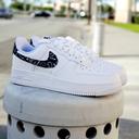 Air Force 1 Low Black Paisley White/Black Shoes DH4406-101 (EU 44)