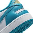 Air Jordan 1 FlyEase Low Aquatone Shoes - Size 18 - 174white/aquatone/celestial Gold