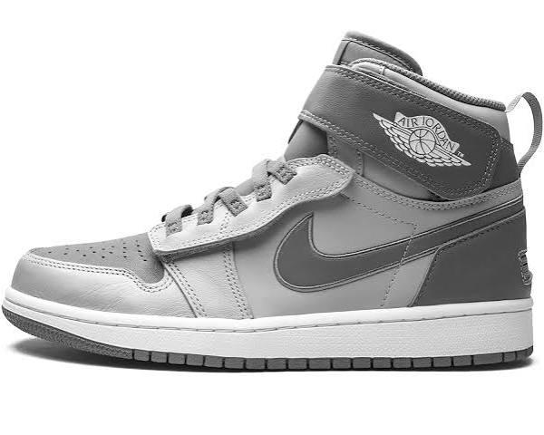 Air Jordan 1 High FlyEase Grey Shoes - Size 13