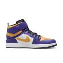 Air Jordan 1 High FlyEase 'Lakers' Sneakers | Blue | Men's Size 12
