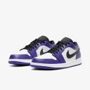 Air Jordan 1 Low 'Court Purple' 553558-500 12.5