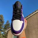 Air Jordan 1 Low 'Court Purple' 553558-500 12.5