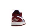 Air Jordan 1 Low 'Deep Blue' Sneakers | Red | Women's Size 8