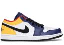 Air Jordan 1 Low 'Deep Royal / Yellow' Shoes - Size 14