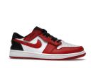 Air Jordan 1 Low FlyEase 'White Gym Red' Sneakers Men's Size 9
