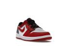 Air Jordan 1 Low FlyEase 'White Gym Red' Sneakers Men's Size 9