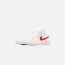 Air Jordan 1 Low 'University Red Sneakers | White | Women's Size 10