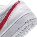 Air Jordan 1 Low 'University Red Sneakers | White | Women's Size 10