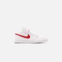 Air Jordan 1 Low 'University Red Sneakers | White | Women's Size 10