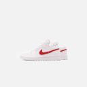 Air Jordan 1 Low 'University Red Sneakers | White | Women's Size 10