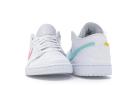 Air Jordan 1 Low 'White Multi-Color' Mens Sneakers - Size 14.0