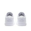 Air Jordan 1 Low White/ Pure Platinum-White