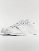 Air Jordan 1 Low White/ Pure Platinum-White