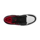Air Jordan 1 Low White Toe Shoes - Size 17 - 063 Black/Fire red-white