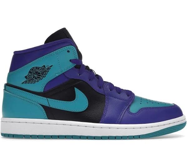 Air Jordan 1 Mid Black Grape Womens | Size 4.5
