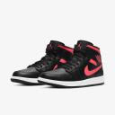 Air Jordan 1 Mid Black Siren Red Womens | Size 4