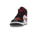 Air Jordan 1 Mid Bred Toe Shoes - Size 15 - White/black-red