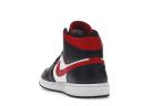 Air Jordan 1 Mid Bred Toe Shoes - Size 15 - White/black-red