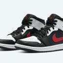 Air Jordan 1 Mid 'Chile Red' 554724-075