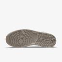 Air Jordan 1 Mid Linen Shoes - Size 16 - College Grey/Light bone-White