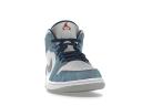 Air Jordan 1 Mid French Blue Fire Red