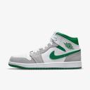 Air Jordan 1 Mid Grey Green - 13UK