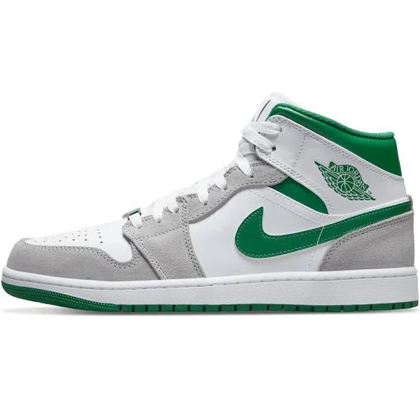 Air Jordan 1 Mid Grey Green - 13UK