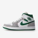 Air Jordan 1 Mid 'Grey Pine Green'