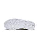 Air Jordan 1 Mid 'Grey Volt' Mens Sneakers - Size 17.0